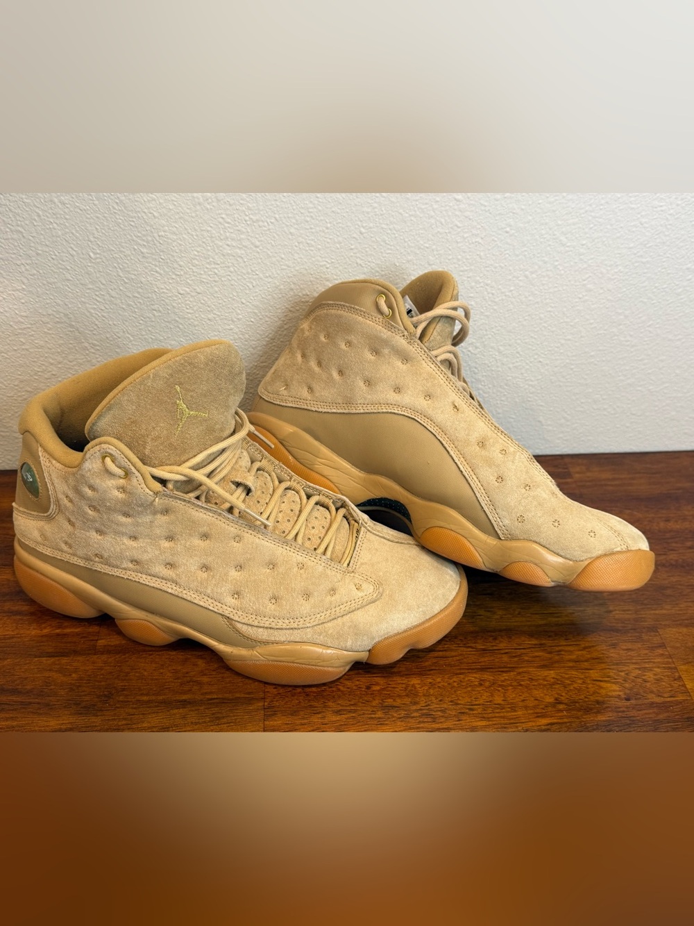Nike Air Jordan 13 Retro Wheat 2017 Sneakers No BOX Used Men’s Size 12